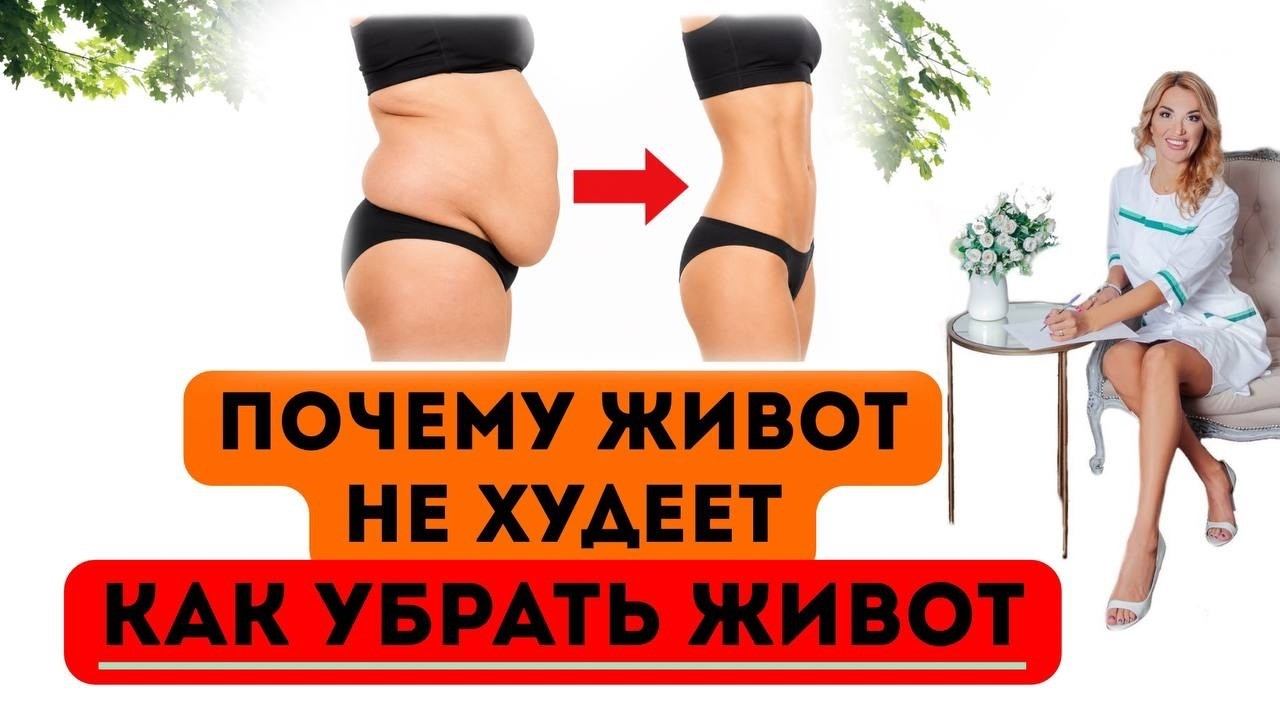 ❤️ПОЧЕМУ ЖИВОТ НЕ ХУДЕЕТ⁉️ КАК УБРАТЬ ЖИВОТ❗️ Врач эндокринолог диетолог Ольга Павлова.