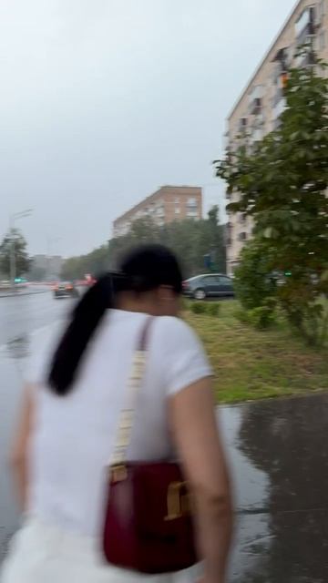 Ливень с грозой накрыли Москву 11 августа