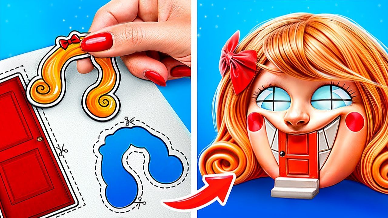 Мы построили секретный домик Miss Delight! Меня удочерила Miss Delight! Poppy Playtime Cha