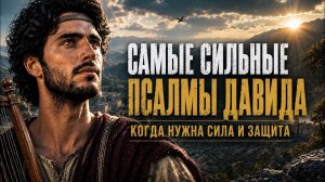 Самые сильные псалмы Давида🙏 — когда страшно и нужна Божья помощь | Псалмы для молитвы