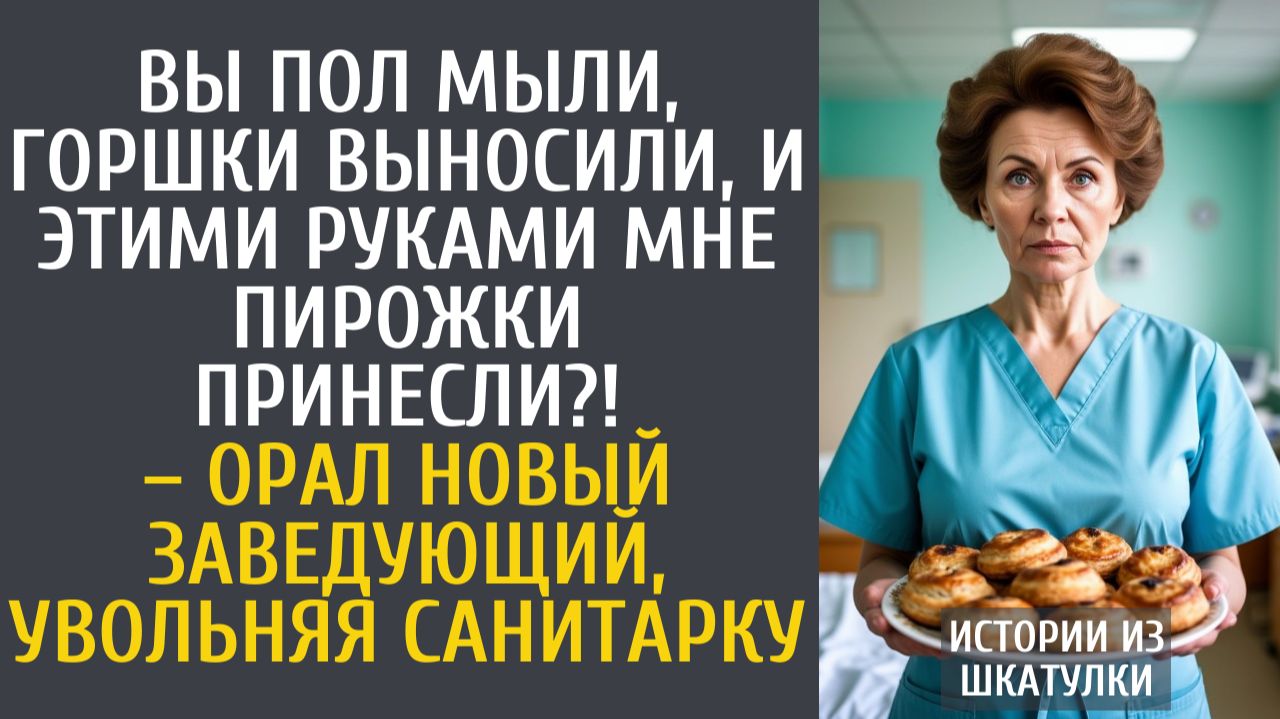 Истории из жизни Вы пол мыли, горшки выносили, и этими руками мне пирожки принесли?! – кричал босс