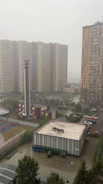 Ливень накрыл Москву 11 августа