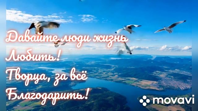Новая авторская песня. Благодарю.