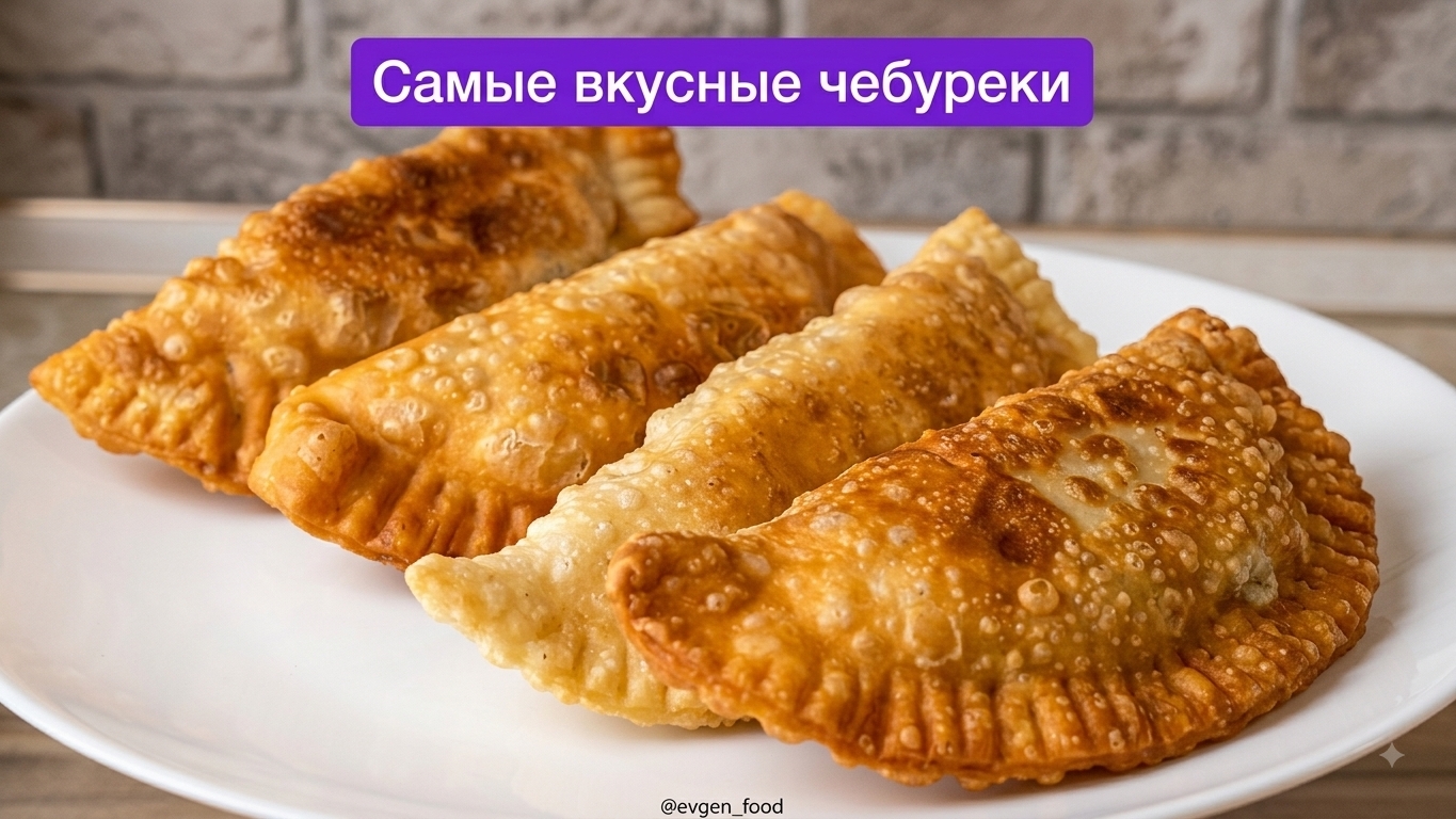 Самые вкусные чебуреки