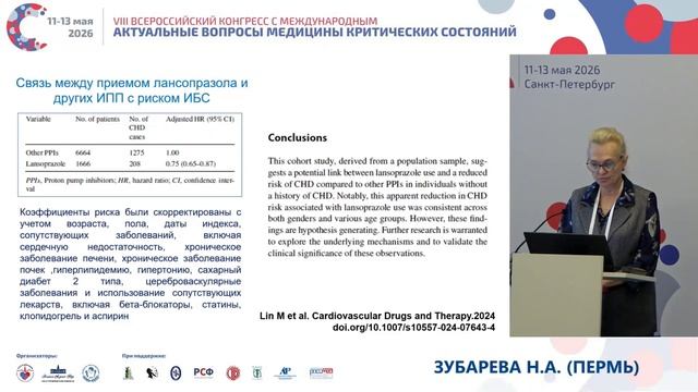 Стресс-индуцированные гастродуоденальные кровотечения Зубарева Н.А.