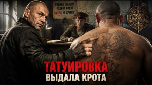 СМЕРШ. БЫВШИЙ ВОР УЗНАЛ ПРЕДАТЕЛЯ ПО ТАТУИРОВКЕ, КОТОРУЮ ТОТ ПЫТАЛСЯ СКРЫТЬ