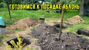 Готовимся к посадке яблонь, моем машину, не знаем куда девать урожай!