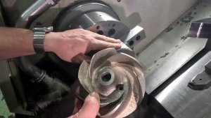 Колесо для помпы. Токарная.