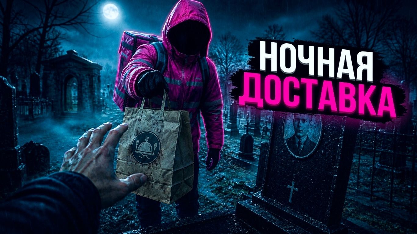 Чаевые с 14го участка. Страшная история про кладбище