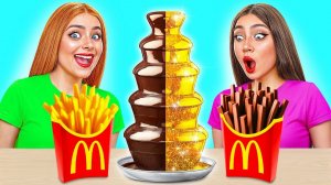 Шоколадный Фонтан Челлендж # Удивительные Кулинарные Лайфхаки от Funny DO Challenge