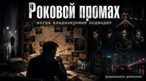 Он искал мошенницу, а нашёл три трупа в детективной аудиокниге «Роковой промах»