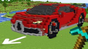 Я создал в Майнкрафте полноценную настоящую машину. Minecraft