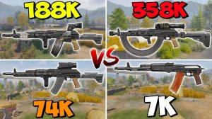 Испытание AK7-4N от самого дешевого до самого дорогого | Arena Breakout