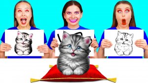 Кто Лучше Нарисует Предмет, Получит Его # Эпичная Битва c Едой от DoDo Challenge