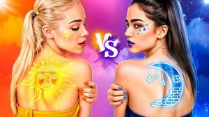 Девушка День vs Девушка Ночь! Кто победит в этом БАТЛЕ!#