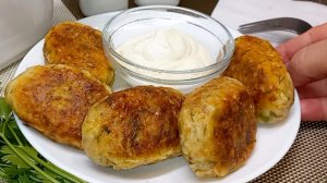 Овощные КОТЛЕТЫ из КАБАЧКОВ Сытно и ОЧЕНЬ ВКУСНО! Рецепт как приготовить овощные кабачковые котлеты
