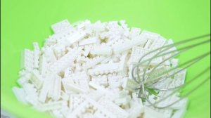 Чизкейк Lego Oreo - Lego в реальной жизни 3 Приготовление в режиме Stop Motion и ASMR