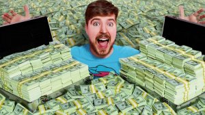 ЕСЛИ ТЫ СМОЖЕШЬ УНЕСТИ 1000000 ТО ЗАБЕРЁШЬ ИХ СЕБЕ MRBEAST МИСТЕРБИСТ НА РУССКОМ мистер бист