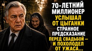 Он услышал от цыганки страноое предсказание перед свадьбой и похолодел от ужаса...