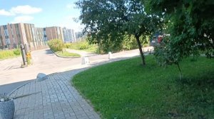 Наш ЖК и дорога на остановку
