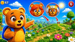 😱Я НАШЛА НЭСТИ И ПЧОЛА в ИГРЕ СУПЕР МИШКА! SUPER BEAR ADVENTURE