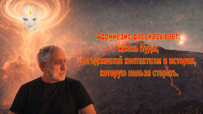 Адониезис рассказывает: жизнь Иуды, сегодняшний контактизм и история, которую нельзя стереть.