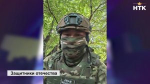 Участник СВО Владимир Викторов за отличную службу получил медаль Жукова