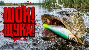 🔴 Это просто безумие! ЩУКА атакует на КАЖДОМ ЗАБРОСЕ! ОГРОМНЫЙ ДЖЕРК творит ЧУДЕСА!😱💥😱