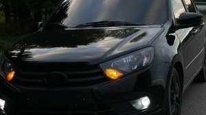 Автомобиль Лада Гранта удаление битумных и антикоррозийных пятен