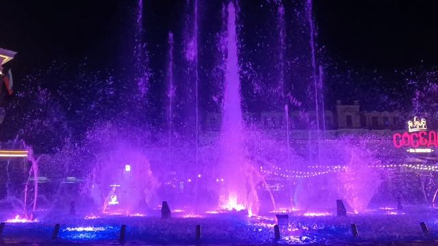Майкл Джексон, светомузыкальный фонтан #Кисловодск