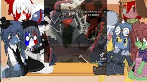 Реакция стран на Россию и Америку 1/2 || countryhumans || русаме