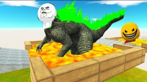 КАКОЕ СУЩЕСТВО ВЫЖИВЕТ В ЛАВОВЫХ ЯМАХ? - Animal Revolt Battle Simulator