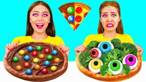 Укрась Пиццу Челлендж # Потрясающие Кухонные Лайфхаки от Fun Fun Challenge