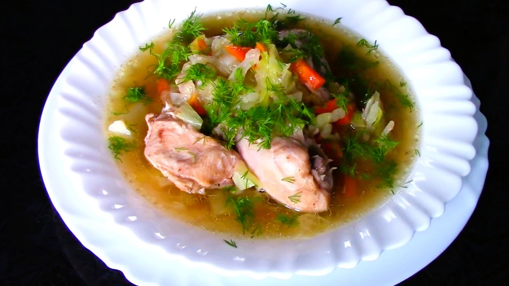 Курица с овощами в мультиварке.