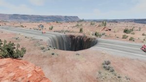 Сможет ли хоть одна машина выжить в этой гигантской яме?! 😱🚙 | BeamNG | Мультики