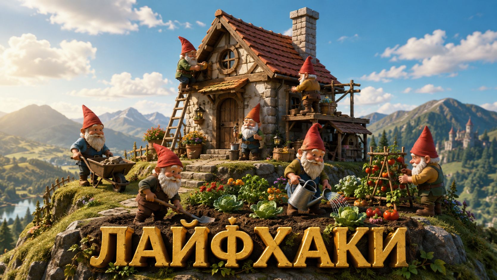 20 КРУТЫХ ИДЕЙ ДЛЯ САДА И ДАЧИ⚙️