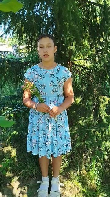 Марахина Алеся, 12 лет, Н. М. Рубцов «В сибирской деревне»