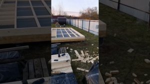 Клетино 56 мкв подшивка пола и утепление