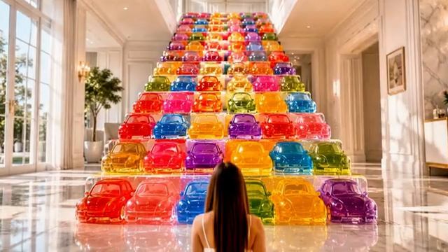 Would You Actually Walk These Jelly Stairs AI ASMR [get-save.com]
