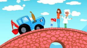 🎬 🍿 ЧТО ТЫ ДЕЛАЛ СИНИЙ ТРАКТОР - Развивающая детская песня мультик kids song