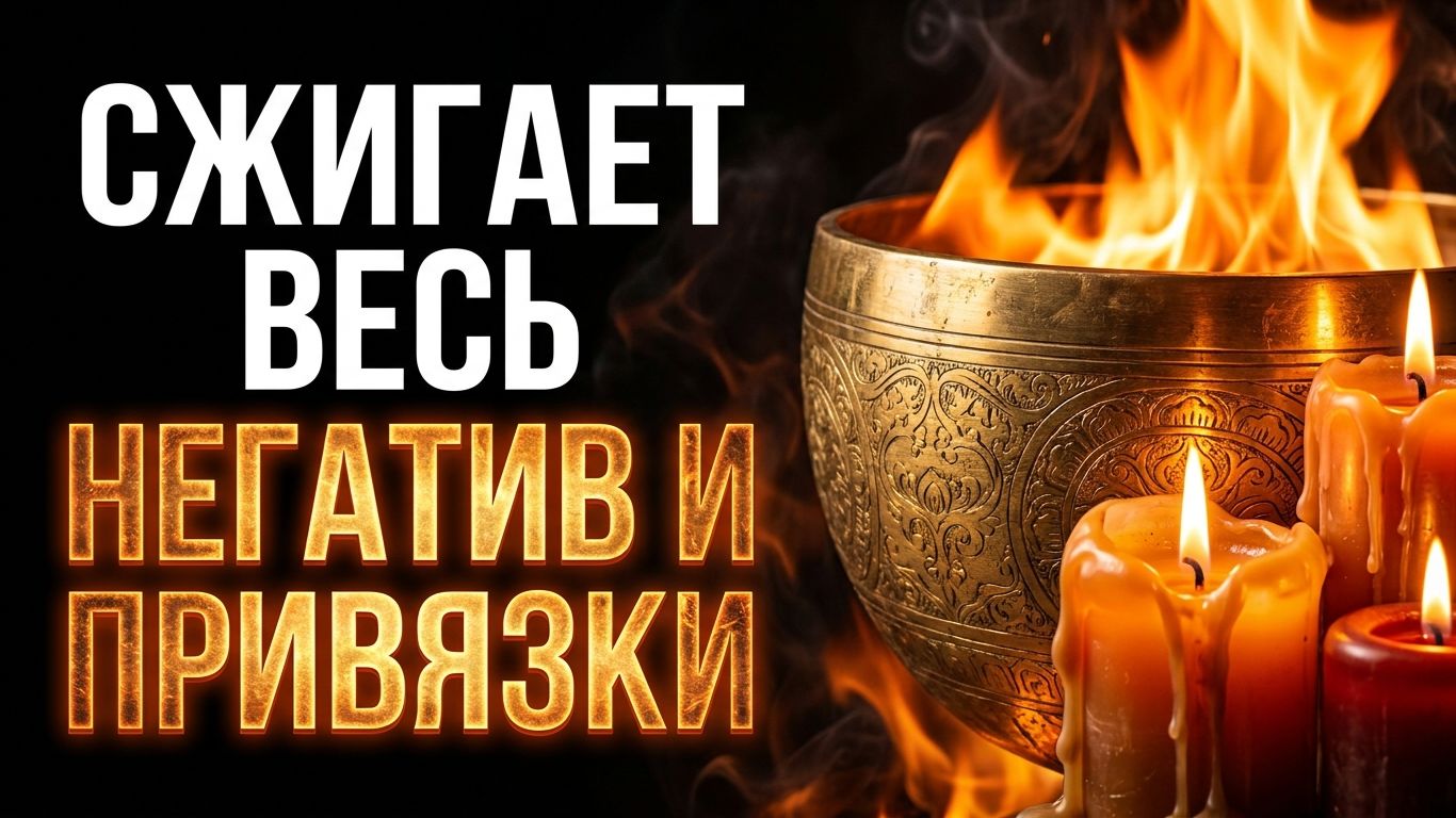 🔥РАЗРЫВ ТЯЖЁЛЫХ СВЯЗЕЙ: Очищение Кармы от Старого Негатива | Исцеление Звуком