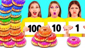 100 Слоев Еды Челлендж # Вкусные Кухонные Лайфхаки от DoDo Challenge