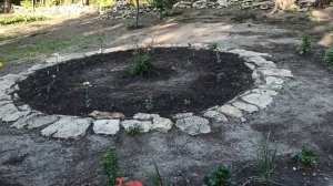 29-31 июля 2024г.Мой дом.Альпийская горка и дорожка из камня.