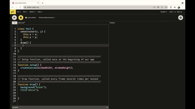 008. Coding A Vec2 Class