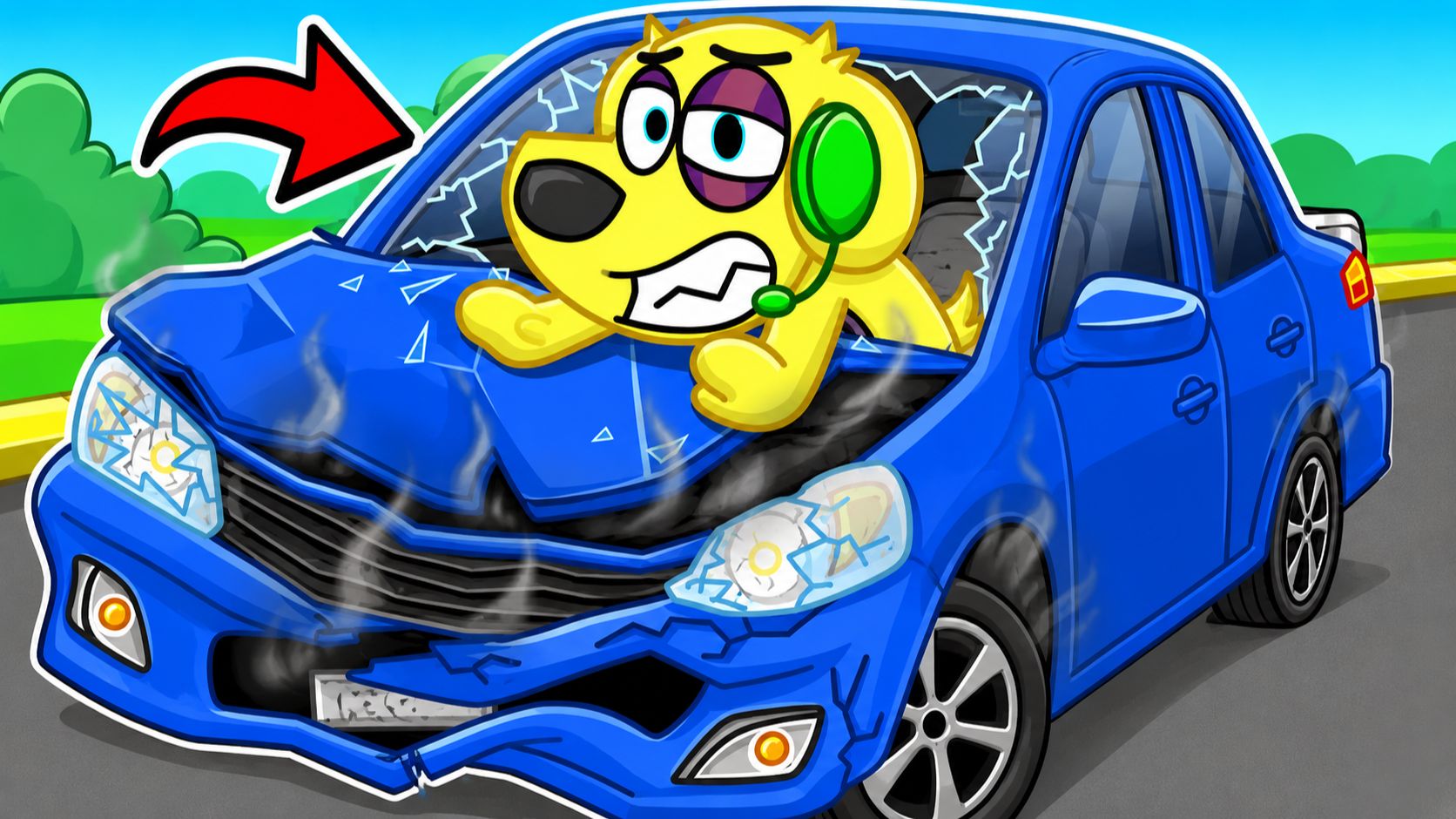 😥 Я РАЗБИЛ СВОЮ МАШИНУ... РОБЛОКС! ROBLOX!