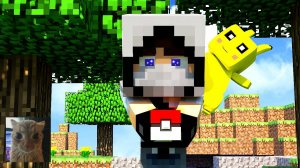 [Domer Grief] РЕБЁНОК ОХОТИТЬСЯ НА ПОКЕМОНОВ В МАЙНКРАФТ! POKEMON GO IN MINECRAFT!
