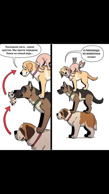 Длинная белая белка) Пикси и Брут
