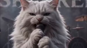 Кот поёт песню 🎶
