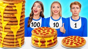 100 Слоев Еды Челлендж # Смешные Ситуации на Кухне от Multi DO Challenge