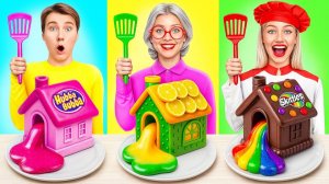 Кулинарный Челлендж# Я против Бабушки # Забавные Лайфхаки с Едой от Multi DO Challenge